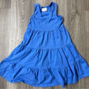 Hanna Andersson Royal Blue Cotton Sundress Size 110 Flowy Skirt Sleeveless